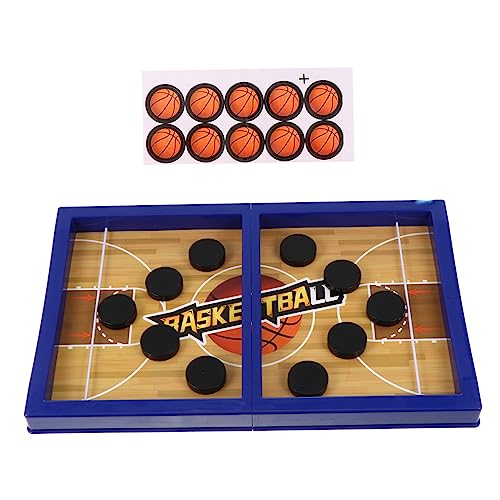 TOYANDONA 1 Satz Katapultschach Tabletop-Spiele Schnelles Sling-Puck-Spiel Desktop-kampfspiel Schleudern Schnelles Action-Spiel Katapult- Brettspiele Plastik von TOYANDONA