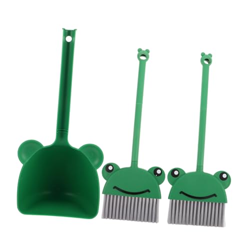 TOYANDONA 1 Satz Kehrschaufel für Kleiner Besen Spielzeugstaubsauger für Kleinkinder 1-3 Kleinkind kinderbesen Besen für Spielzeugbesen Staubbesen Plastik Green TOYANDONA 1 Satz Kehrschaufel für Kleiner Besen Spielzeugstaubsauger für Kleinkinder 1-3 Kleinkind kinderbesen Besen für Spielzeugbesen Staubbesen Plastik Green von TOYANDONA