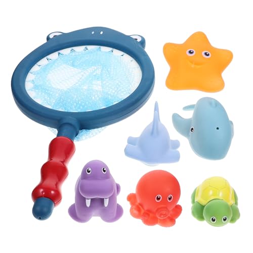 TOYANDONA 1 Satz Kinderbadspielzeug Zum Wasserspielen Bildungsspielzeug Badespielzeug Wasserbadspielzeug Angelwasser-fischernetz- Duschbad Angelspielzeug Plastik TOYANDONA 1 Satz Kinderbadspielzeug Zum Wasserspielen Bildungsspielzeug Badespielzeug Wasserbadspielzeug Angelwasser-fischernetz- Duschbad Angelspielzeug Plastik von TOYANDONA
