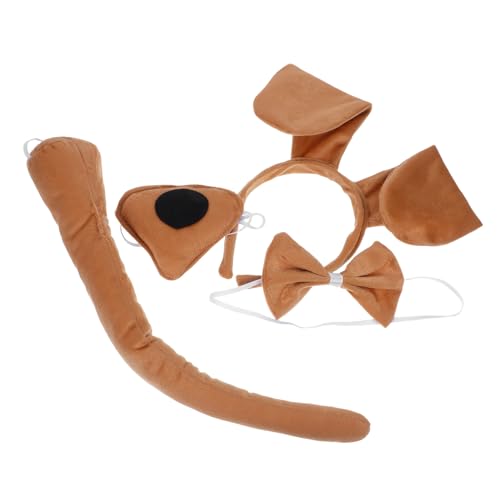 TOYANDONA Welpen-hundekostüm Für Kinder Tier-stirnband Fliege Halloween-kostüme Hundeohren Stirnband Kinder-cosplay-sets TOYANDONA Welpen-hundekostüm Für Kinder Tier-stirnband Fliege Halloween-kostüme Hundeohren Stirnband Kinder-cosplay-sets von TOYANDONA