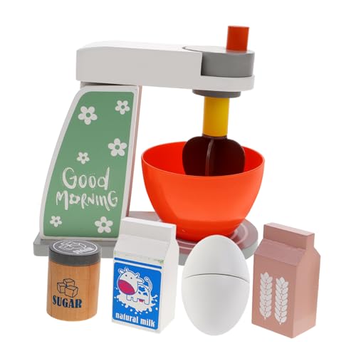TOYANDONA 1 Satz Kindermixer holzspielzeug küchenmaschine Kinderküchenmaschine lernspielzeug spielküchenzubehör Kleiner Mixer Hausspielzeug Mixer-Modell TOYANDONA 1 Satz Kindermixer holzspielzeug küchenmaschine Kinderküchenmaschine lernspielzeug spielküchenzubehör Kleiner Mixer Hausspielzeug Mixer-Modell von TOYANDONA