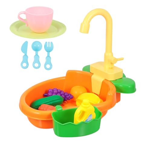 TOYANDONA 1 Satz Kinderwaschbecken kinderküche Kitchen kinderspüle Geschirrspüler Schwimmbad fantasievolles Simulation Küchengeschirr Plastik Orange TOYANDONA 1 Satz Kinderwaschbecken kinderküche Kitchen kinderspüle Geschirrspüler Schwimmbad fantasievolles Simulation Küchengeschirr Plastik Orange von TOYANDONA