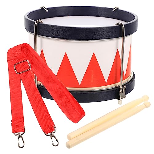 TOYANDONA 1 Satz Kleine Trommel Kleinkinder Kinderinstrumente Spielzeugmarschtrommel Montessori-inspiriertes Vorschulmusikspielzeug Leistungsversorgung Holz Rot TOYANDONA 1 Satz Kleine Trommel Kleinkinder Kinderinstrumente Spielzeugmarschtrommel Montessori-inspiriertes Vorschulmusikspielzeug Leistungsversorgung Holz Rot von TOYANDONA