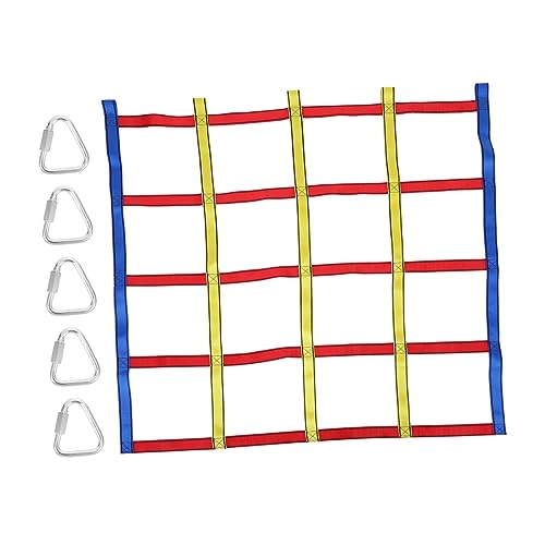 TOYANDONA 1 Satz Kletteranzug Kleinkinder im Freien Netzseil Kletterseilleiter für den Spielplatz drinnen Outdoor Kletternetz für Kletterseil für Polyester von TOYANDONA
