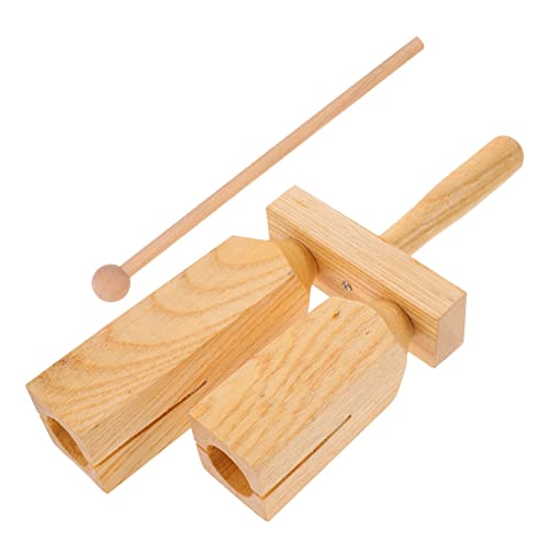 TOYANDONA 1 Satz Klöppel Schlaginstrumente Instrumentenzubehör Musikinstrument für Orff-Instrument Instrumentenversorgung Kinderinstrument Musikversorgung Orff-Schlagzeug Holz von TOYANDONA