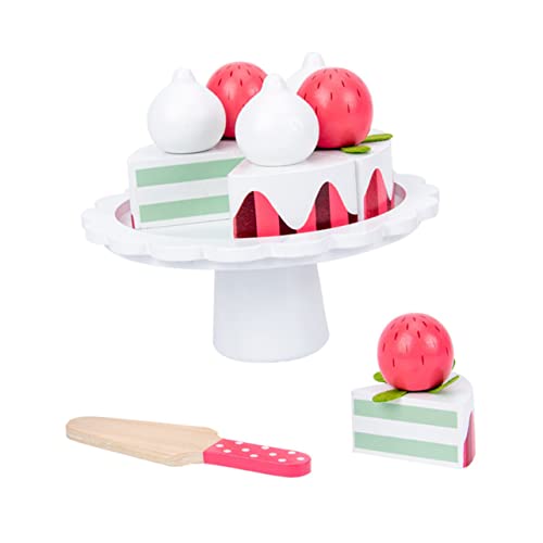 TOYANDONA 1 Satz Kuchen-Prost Kinderschneidespielzeug Zum Schneiden Von Lebensmitteln Schneiden Sicheres Schneidspielzeug Lebensmittelspielzeug Aus Holz Hölzern Weiß TOYANDONA 1 Satz Kuchen-Prost Kinderschneidespielzeug Zum Schneiden Von Lebensmitteln Schneiden Sicheres Schneidspielzeug Lebensmittelspielzeug Aus Holz Hölzern Weiß von TOYANDONA