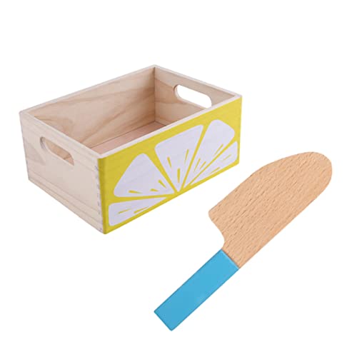 TOYANDONA 1 Satz Küchenspielzeug küche Kitchen Toys for kinderzimmerdeko Kreatives puppenhaus Dekoration Requisiten Lernspielzeug für hölzern von TOYANDONA