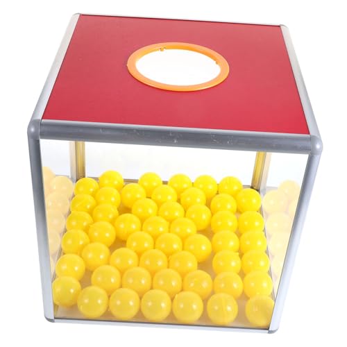 TOYANDONA 1 Satz Lotterie-Box Tombola Zahlenkugeln Tombola-losbehälter Tombola-ticketspender Gewinnspielkugeln MDF TOYANDONA 1 Satz Lotterie-Box Tombola Zahlenkugeln Tombola-losbehälter Tombola-ticketspender Gewinnspielkugeln MDF von TOYANDONA
