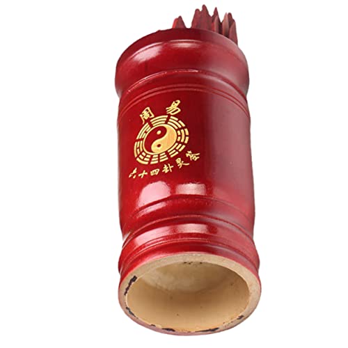 TOYANDONA Chinesische Wahrsagestäbe Hölzerne Glücksstäbe Traditionelle Chinesische Wahrsagerstäbchen Klein Und Leicht Für Familienfeiern Tempel Oder Zuhause von TOYANDONA