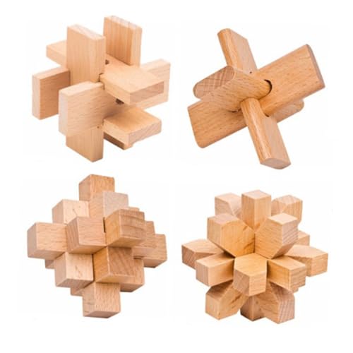 TOYANDONA 1 Satz Luban-schlossspielzeug Iq-Puzzle Lu-ban-Puzzle-Ball Hölzern TOYANDONA 1 Satz Luban-schlossspielzeug Iq-Puzzle Lu-ban-Puzzle-Ball Hölzern von TOYANDONA