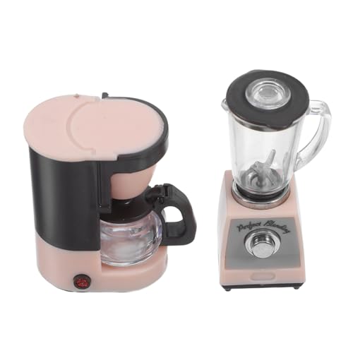 TOYANDONA 1 Satz Maßstab Miniatur Kaffeemaschine Mixer Realistische Küchengeräte für Puppenhaus Zubehör Dekorationen TOYANDONA 1 Satz Maßstab Miniatur Kaffeemaschine Mixer Realistische Küchengeräte für Puppenhaus Zubehör Dekorationen von TOYANDONA