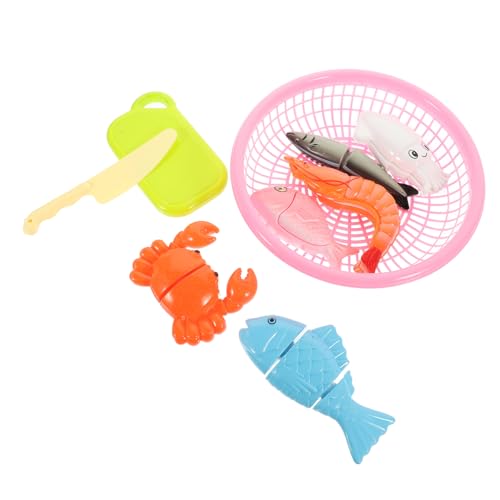TOYANDONA 1 Satz Meeres früchte Cichele für kinderspielzeug Sammlerspielzeug spielzeuge lustiges kognitives Spielhaus Schneidespielzeug Plastik Colorful TOYANDONA 1 Satz Meeres früchte Cichele für kinderspielzeug Sammlerspielzeug spielzeuge lustiges kognitives Spielhaus Schneidespielzeug Plastik Colorful von TOYANDONA