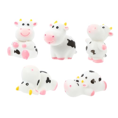 TOYANDONA 1 Satz Mini Cow Accessoires Ornament Miniaturfiguren Für Nutztiere Figuren -Kuh Kleine Kühe -kühe-Figuren atur-Kuh Harz 5 Stück TOYANDONA 1 Satz Mini Cow Accessoires Ornament Miniaturfiguren Für Nutztiere Figuren -Kuh Kleine Kühe -kühe-Figuren atur-Kuh Harz 5 Stück von TOYANDONA