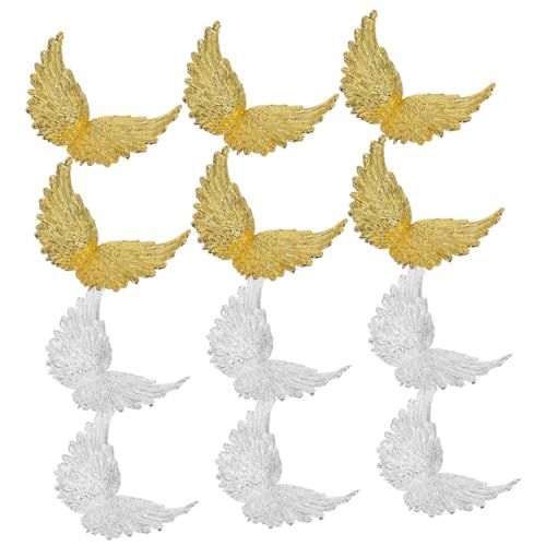 TOYANDONA 1 Satz Mini Flügel Kreative Dekoration Engelsflügel Zum Basteln Kuchendekoration Lieferungen Weihnachts Mittelstücke Weihnachtsdekoration Flügel Thema Party 12 Stück TOYANDONA 1 Satz Mini Flügel Kreative Dekoration Engelsflügel Zum Basteln Kuchendekoration Lieferungen Weihnachts Mittelstücke Weihnachtsdekoration Flügel Thema Party 12 Stück von TOYANDONA
