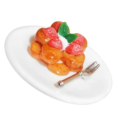 TOYANDONA 1 Satz Mini-Fruchtdesserts lebensechtes Dessertmodell Miniatur kleines Kuchenmodell puppenhaus zubehör mini Kuchen Dessertringe erdbeer deko simulierter Minikuchen Mini-Essen Harz TOYANDONA 1 Satz Mini-Fruchtdesserts lebensechtes Dessertmodell Miniatur kleines Kuchenmodell puppenhaus zubehör mini Kuchen Dessertringe erdbeer deko simulierter Minikuchen Mini-Essen Harz von TOYANDONA