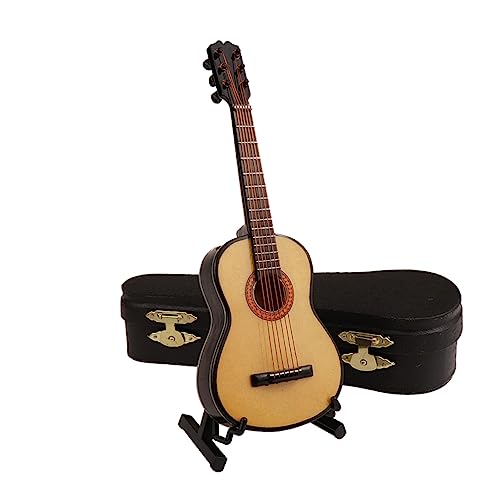 TOYANDONA 1 Satz Mini -Gitarren -Ornamente gitarrenmodell schmuck Instrument Kind Miniatur Gitarre klein Mini -Gitarrenschischmodell Musikmodellfiguren hölzern Khaki TOYANDONA 1 Satz Mini -Gitarren -Ornamente gitarrenmodell schmuck Instrument Kind Miniatur Gitarre klein Mini -Gitarrenschischmodell Musikmodellfiguren hölzern Khaki von TOYANDONA