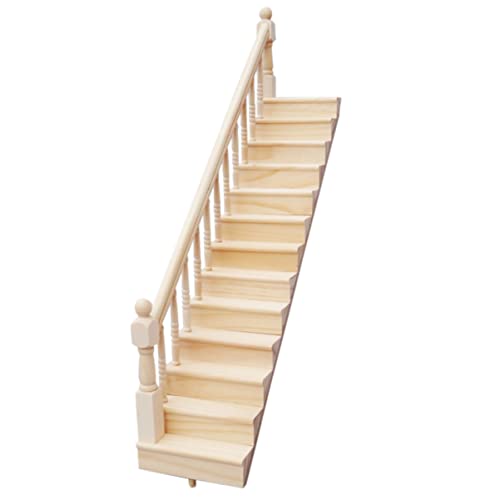 TOYANDONA 1 Satz Mini-Handlauftreppe Spielhauszubehör Mini-Möbelmodell Miniaturmöbel Miniaturen Mini Möbel hühner kinderknallzeug Mini-Holzmöbel Mini-Haustreppe hölzern Khaki TOYANDONA 1 Satz Mini-Handlauftreppe Spielhauszubehör Mini-Möbelmodell Miniaturmöbel Miniaturen Mini Möbel hühner kinderknallzeug Mini-Holzmöbel Mini-Haustreppe hölzern Khaki von TOYANDONA