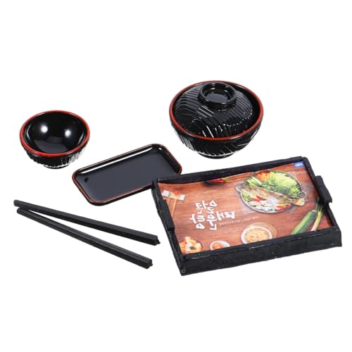 TOYANDONA 1 Satz Mini Japanisches Puppenhaus Miniatur-Sushi-Figuren Spielzeugküche Puppenhausmöbel Essen Badezimmereimer Mit Deckel Kleine Tonne Saugplatte Black Plastik TOYANDONA 1 Satz Mini Japanisches Puppenhaus Miniatur-Sushi-Figuren Spielzeugküche Puppenhausmöbel Essen Badezimmereimer Mit Deckel Kleine Tonne Saugplatte Black Plastik von TOYANDONA