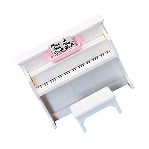 TOYANDONA 1 Satz Mini -Klavierspielzeug Puppenhaus Piano-Modell kleine Klaviertastatur Mini-Klavier kreative Mini-Dekoration Klaviermusikalische Ornamente Mini-DIY- Plastik Weiß TOYANDONA 1 Satz Mini -Klavierspielzeug Puppenhaus Piano-Modell kleine Klaviertastatur Mini-Klavier kreative Mini-Dekoration Klaviermusikalische Ornamente Mini-DIY- Plastik Weiß von TOYANDONA