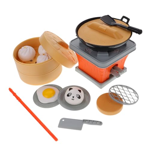TOYANDONA 1 Satz Mini -Küchenherd Set Spielküchenzubehör Küchenspielzeug für Mädchen simuliertes Kochgeschirr- für Küchengeräte Küchengerät für Plastik TOYANDONA 1 Satz Mini -Küchenherd Set Spielküchenzubehör Küchenspielzeug für Mädchen simuliertes Kochgeschirr- für Küchengeräte Küchengerät für Plastik von TOYANDONA