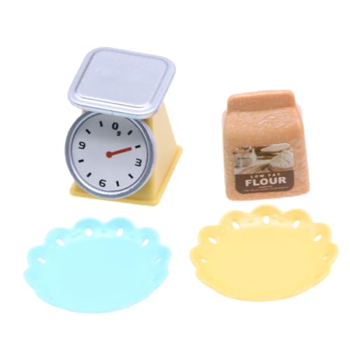 TOYANDONA 1 Satz Mini- Mini-backspielzeug Miniatur Schmücken Dekoratives Mini-Modell Mini-küchenset Miniatur-raumdekorationen Miniatur-hausbausatz DIY Mini- -kit Plastik von TOYANDONA