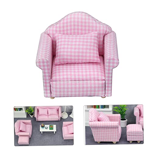 TOYANDONA 1satz Miniatur Sofa Für Puppenhaus Mit Kissen Karos Design Hochwertige Verarbeitung Für Kinderzimmer-Dekoration Und Kreatives Spielen Robust Und Sicher TOYANDONA 1satz Miniatur Sofa Für Puppenhaus Mit Kissen Karos Design Hochwertige Verarbeitung Für Kinderzimmer-Dekoration Und Kreatives Spielen Robust Und Sicher von TOYANDONA