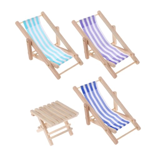 TOYANDONA 1 Satz Mini Strandliegestuhl Modell aus Holz für Puppenhaus Teiliges Blau für Mikrolandschaften und Fotodekoration TOYANDONA 1 Satz Mini Strandliegestuhl Modell aus Holz für Puppenhaus Teiliges Blau für Mikrolandschaften und Fotodekoration von TOYANDONA