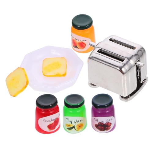 TOYANDONA 1 Satz Mini-Toaster für kinderspielzeug brötchen backautomat küChe zubehör mini - backofen Spielzeughaus Zubehör Miniaturspielzeug Mini-Modell Harz TOYANDONA 1 Satz Mini-Toaster für kinderspielzeug brötchen backautomat küChe zubehör mini - backofen Spielzeughaus Zubehör Miniaturspielzeug Mini-Modell Harz von TOYANDONA
