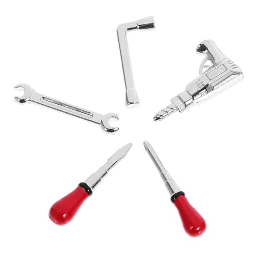 TOYANDONA 1satz Miniatur Werkzeug Set Für Teiliges Reparaturwerkzeug Für Mini-szenen Leicht Und Perfektes Zubehör Für Und Fotografie von TOYANDONA