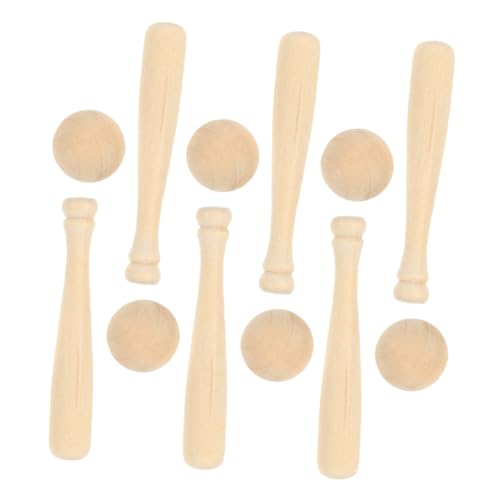 TOYANDONA 1 Satz Mini-baseballschläger Essiggurke Sport Baseball-Handwerk Baseballschläger Aus Holz Zum Ausmalen Mini-Baseball Aus Holz Mini-bastelmodelle Hölzern TOYANDONA 1 Satz Mini-baseballschläger Essiggurke Sport Baseball-Handwerk Baseballschläger Aus Holz Zum Ausmalen Mini-Baseball Aus Holz Mini-bastelmodelle Hölzern von TOYANDONA