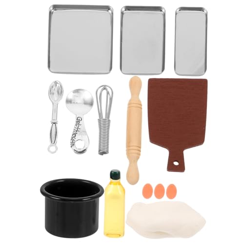 TOYANDONA 1 Satz Mini -küche Requisiten Zubehör Miniaturen Minis Artikel Klein Küchenutensilien Kekse Küchengeräte Mini-hausbackmodell Miniaturhaus Kit Miniatur-kochgerät Holz TOYANDONA 1 Satz Mini -küche Requisiten Zubehör Miniaturen Minis Artikel Klein Küchenutensilien Kekse Küchengeräte Mini-hausbackmodell Miniaturhaus Kit Miniatur-kochgerät Holz von TOYANDONA