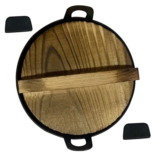TOYANDONA 1 Satz Mini-shiwan-Wok Minipfanne Küchenspielzeug Aus Holz Mini-küchenutensilien Kinderküche Mit Simuliertes Kochgeschirr- Simulations-kochwerkzeug Eisen TOYANDONA 1 Satz Mini-shiwan-Wok Minipfanne Küchenspielzeug Aus Holz Mini-küchenutensilien Kinderküche Mit Simuliertes Kochgeschirr- Simulations-kochwerkzeug Eisen von TOYANDONA