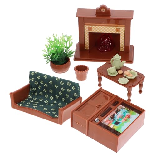 TOYANDONA 1 Satz Mini-spielzeugset Miniaturvorräte Fotografie-Modell-Sofa Miniatur-Sofa- Puppenhaus Sofaspielzeug Mini-hausverzierung Miniaturornament Brown Stoff TOYANDONA 1 Satz Mini-spielzeugset Miniaturvorräte Fotografie-Modell-Sofa Miniatur-Sofa- Puppenhaus Sofaspielzeug Mini-hausverzierung Miniaturornament Brown Stoff von TOYANDONA