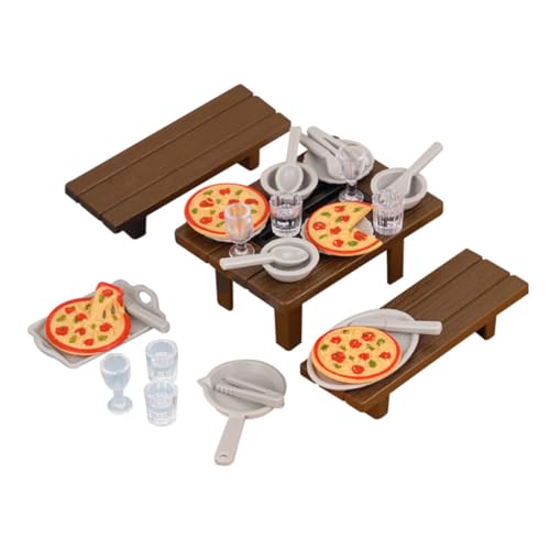 TOYANDONA 1 Satz Miniatur Puppenhaus Grill Zubehör Realistische Pizza und Essensspielzeug für Rollenspiele und Kreative Küchenszenen Miniatur Küchen TOYANDONA 1 Satz Miniatur Puppenhaus Grill Zubehör Realistische Pizza und Essensspielzeug für Rollenspiele und Kreative Küchenszenen Miniatur Küchen von TOYANDONA