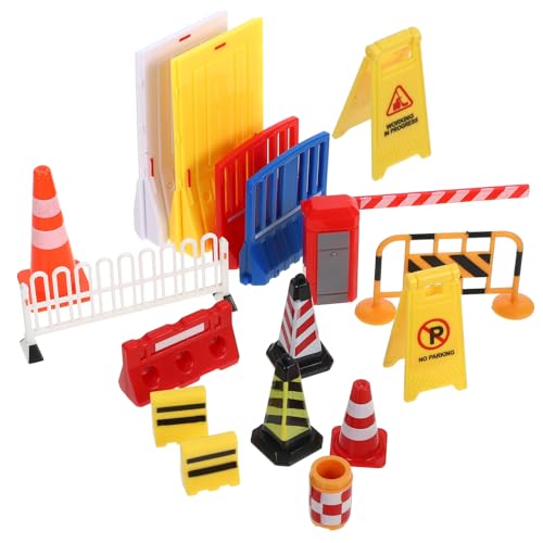 TOYANDONA 1 Satz Miniatur-Verkehrssperre Käfig Würfel Blockierung Ampel interaktives verkehrserziehung Verkehrskognitives Verkehrs-Straßensperren-Zaun-Schilder Plastik TOYANDONA 1 Satz Miniatur-Verkehrssperre Käfig Würfel Blockierung Ampel interaktives verkehrserziehung Verkehrskognitives Verkehrs-Straßensperren-Zaun-Schilder Plastik von TOYANDONA