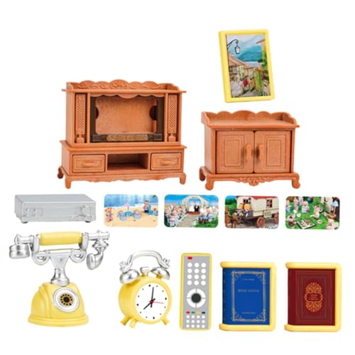 TOYANDONA 1 Satz Miniatur klein Möbel für kinderspielzeug Toys for Kinderzimmerdekoration kinderknallzeug Puppenhaus Puppenhausdekoration Plastik Orange TOYANDONA 1 Satz Miniatur klein Möbel für kinderspielzeug Toys for Kinderzimmerdekoration kinderknallzeug Puppenhaus Puppenhausdekoration Plastik Orange von TOYANDONA