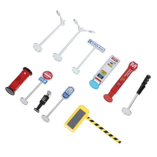 TOYANDONA 1 Satz Miniatur-transporteinrichtungen Zeichen Zinn Babymatten Zum Magnetische Fliesen Stadt Auto Teppich Spielmatte Straße Autospur Fahrzeuge Puzzlematte Vlies von TOYANDONA