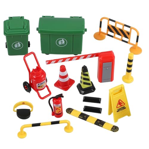 TOYANDONA 1 Satz Miniatur-verkehrssperre Autospielzeug Lutscher Mini-bauauto- Spielzeugnahrung Straße Fußballkegel Kinderwagen Bausatz Matschige Spielzeuge Zeichen Plastik TOYANDONA 1 Satz Miniatur-verkehrssperre Autospielzeug Lutscher Mini-bauauto- Spielzeugnahrung Straße Fußballkegel Kinderwagen Bausatz Matschige Spielzeuge Zeichen Plastik von TOYANDONA