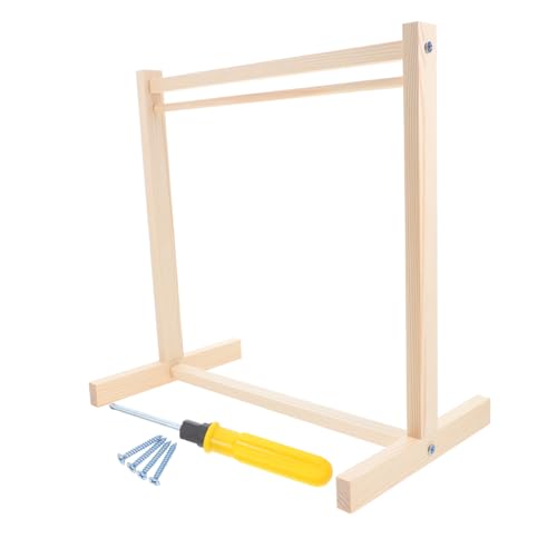 TOYANDONA 1 Satz Miniaturer Kleiderständer für Puppen aus Holz Puppenmöbel Zubehör zur Stilvollen Aufbewahrung von Puppenkleidern für Puppenhaus Dekoration TOYANDONA 1 Satz Miniaturer Kleiderständer für Puppen aus Holz Puppenmöbel Zubehör zur Stilvollen Aufbewahrung von Puppenkleidern für Puppenhaus Dekoration von TOYANDONA