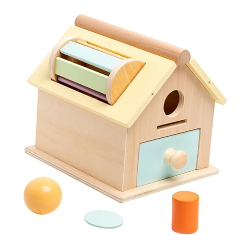 TOYANDONA Lustiges Kinder-formsortierspielzeug Aus Holz Lernspielzeug Für Kleinkinder von TOYANDONA