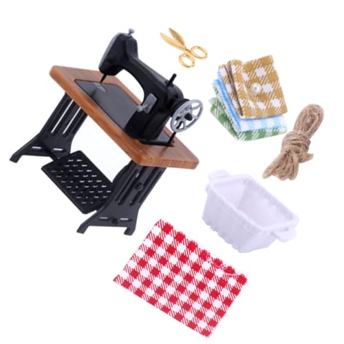 TOYANDONA 1 Satz Nähmaschinen Modell Puppenhaus Zubehör Mini Puppenhaus-nähmaschine Miniatur-nähmaschine Miniaturmöbel Klein Puppenhaus-miniaturen Miniatur-puppenhauszubehör Legierung TOYANDONA 1 Satz Nähmaschinen Modell Puppenhaus Zubehör Mini Puppenhaus-nähmaschine Miniatur-nähmaschine Miniaturmöbel Klein Puppenhaus-miniaturen Miniatur-puppenhauszubehör Legierung von TOYANDONA
