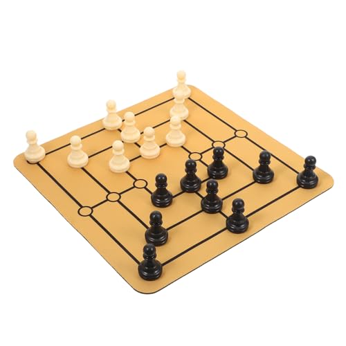 TOYANDONA 1 Satz Neun Figuren Schach Schachbrett Schachtisch Tragbares Schach Abs von TOYANDONA