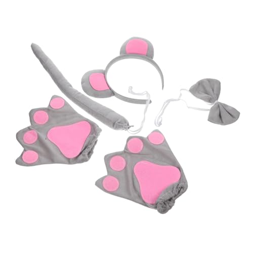 TOYANDONA Halloween Cosplay Supplies Kostüm Set Ohren Jungen Und Mädchen Party Stirnband TOYANDONA Halloween Cosplay Supplies Kostüm Set Ohren Jungen Und Mädchen Party Stirnband von TOYANDONA