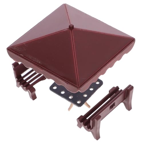 TOYANDONA 1 Satz Parkstuhl Modell Puppenhaus-Miniaturen Puppenhochstuhl Puppenhaus-Teppich gartenmöbel puppenmöbel Minibank aus Kunststoff dekorative realistische Bankmodelle Abs Dark Brown TOYANDONA 1 Satz Parkstuhl Modell Puppenhaus-Miniaturen Puppenhochstuhl Puppenhaus-Teppich gartenmöbel puppenmöbel Minibank aus Kunststoff dekorative realistische Bankmodelle Abs Dark Brown von TOYANDONA