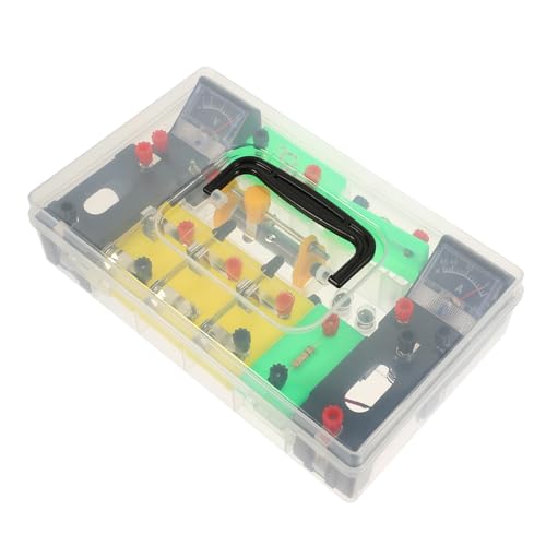 TOYANDONA 1 Satz Physik-Lehrgerät Ausrüstung erziehungswissenschaftliche Baukästen Physik Experimentierkasten Physik Experimentierkoffer Hilfsmittel für den Physikunterricht Lernset Elektrik TOYANDONA 1 Satz Physik-Lehrgerät Ausrüstung erziehungswissenschaftliche Baukästen Physik Experimentierkasten Physik Experimentierkoffer Hilfsmittel für den Physikunterricht Lernset Elektrik von TOYANDONA