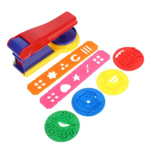 TOYANDONA 1 Satz Plasticine Stempel Modelliermasse-kit Kekspresse Tonwerkzeuge Aus Kunststoff Für Polymer -tonformen Tonpolymer Modelliermasse Für Kleinkinder Keksmaschine Plastik von TOYANDONA