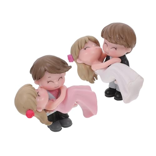 TOYANDONA Einzigartige Geburtstagstorte Dekoration 2 Sätze Von Paaren Kuchen Toer Figuren Für Paare Figuren TOYANDONA Einzigartige Geburtstagstorte Dekoration 2 Sätze Von Paaren Kuchen Toer Figuren Für Paare Figuren von TOYANDONA