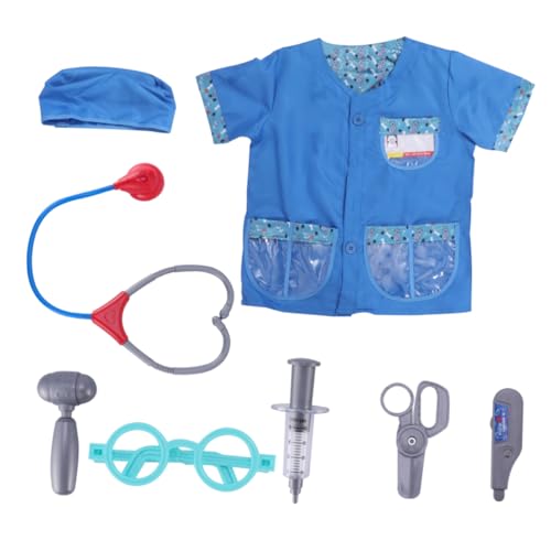 TOYANDONA 1 Satz Profession Elle Veterinär Kleidung Requisiten Set Set für Spielset für Kleidung für Kinderrollenspiele Polyester TOYANDONA 1 Satz Profession Elle Veterinär Kleidung Requisiten Set Set für Spielset für Kleidung für Kinderrollenspiele Polyester von TOYANDONA