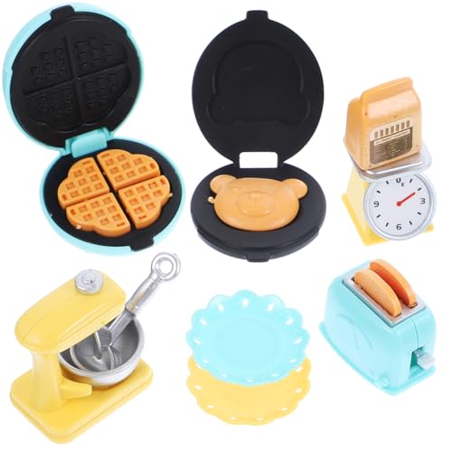 TOYANDONA 1 Set Miniatur Küchenwerkzeuge Für Puppenhaus Mini Blender Und Toaster Zubehör Für Kreative Spielwelten Einfach Zusammenzubauen Ideales Für TOYANDONA 1 Set Miniatur Küchenwerkzeuge Für Puppenhaus Mini Blender Und Toaster Zubehör Für Kreative Spielwelten Einfach Zusammenzubauen Ideales Für von TOYANDONA