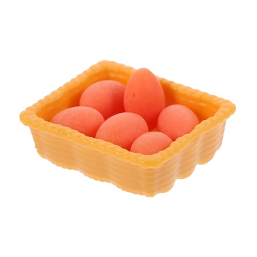 TOYANDONA 1 Satz Puppenhaus-Modell Mini Bastelkorb Mini-Eier-Ornamente Mini-Ei-Dekorationen Miniaturkorb Und Eier Mikroszenenkörbe Mini-Korb Basteln Miniatur-korbmodell Harz Orange TOYANDONA 1 Satz Puppenhaus-Modell Mini Bastelkorb Mini-Eier-Ornamente Mini-Ei-Dekorationen Miniaturkorb Und Eier Mikroszenenkörbe Mini-Korb Basteln Miniatur-korbmodell Harz Orange von TOYANDONA